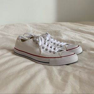 White Converse All Star | Men’s 9 | Women’s 11
